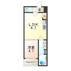 矢田駅 徒歩8分 2階の物件間取画像